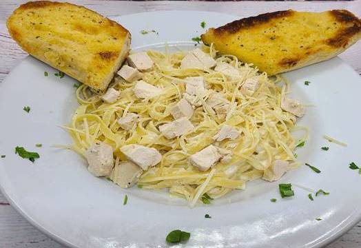 Order Chicken Fettuccine Alfredo food online from Selma Chicago Pizzeria store, Rancho Santa Margarita on bringmethat.com