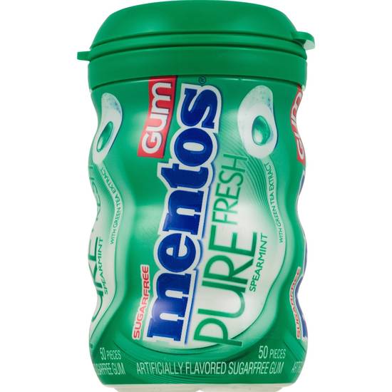 Order Mentos Spearmint Sugarfree Chewing Gum food online from Cvs store, LINCOLN on bringmethat.com
