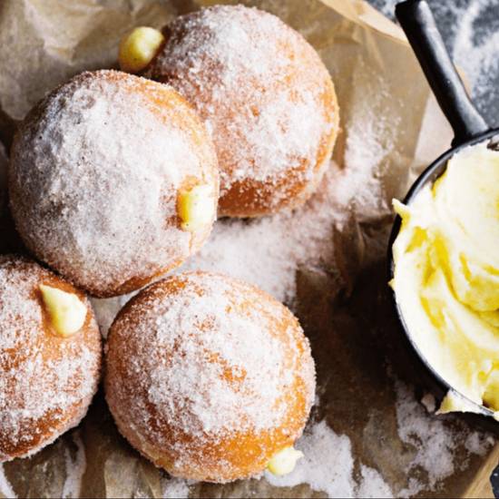 Order Powdered Sugar with Lemon Filling  food online from Jannys store, Irvine on bringmethat.com