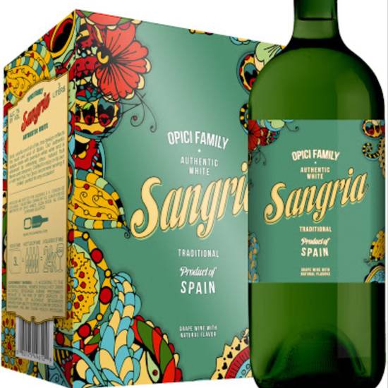 Order Opici White Sangria 1.5L 7%ABV food online from Princess Liquors store, Port Saint Lucie on bringmethat.com
