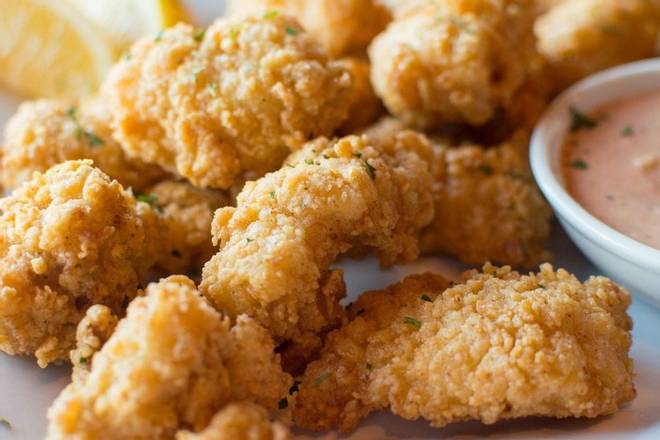 Order 1/2 LB Gator Bites food online from Black Hammock Restaurant store, Oviedo on bringmethat.com