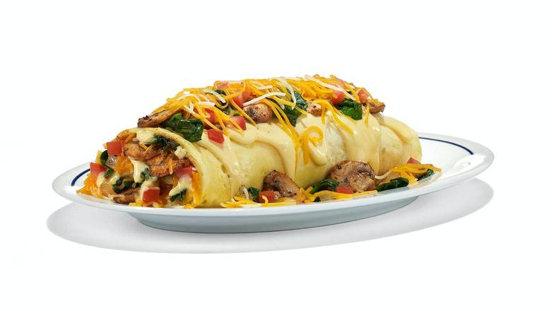 Order Spinach & Mushroom Omelette food online from IHOP store, Williamstown on bringmethat.com