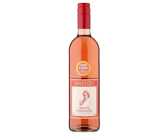 Order Barefoot White Zinfandel 750ml (9% ABV) food online from Richmond Food Center store, Richmond on bringmethat.com