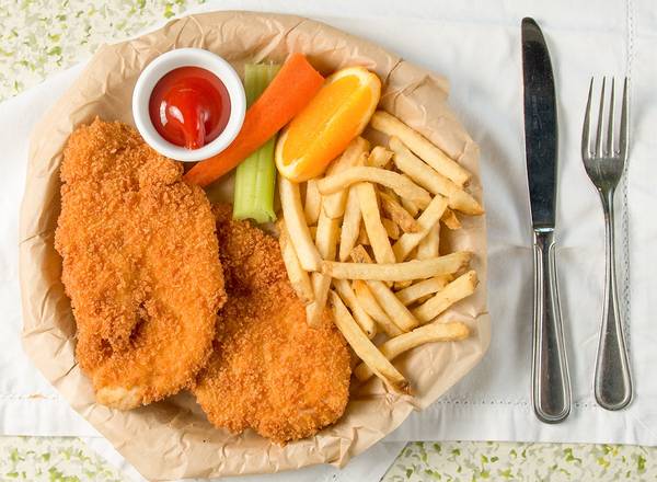 Order Kids Tender Lovin Chicken Tenders food online from Tin Leaf Fresh Kitchen store, Carlsbad on bringmethat.com