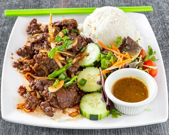 Order Grilled Beef vermicelli food online from Pho Bistreaux - Harahan store, New Orleans on bringmethat.com