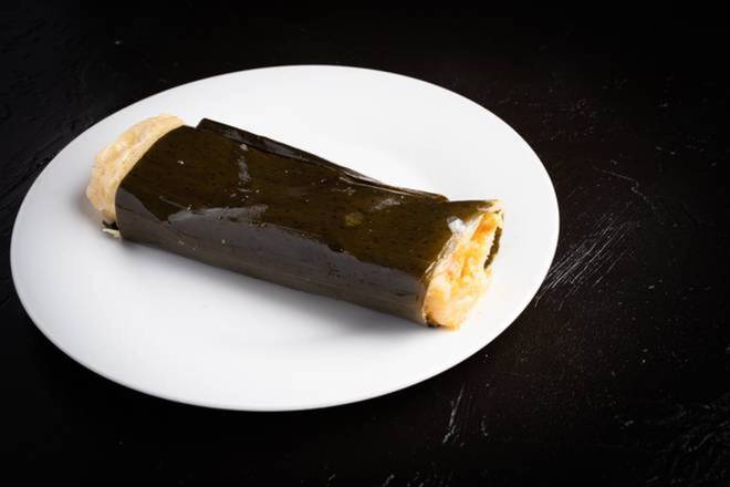Order Chicken Tamales (1 pc) food online from El Pollo Rico store, Silver Spring on bringmethat.com
