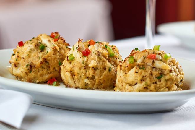 Order SIZZLING CRAB CAKES food online from Ruth Chris Steak House store, Tysons Corner on bringmethat.com