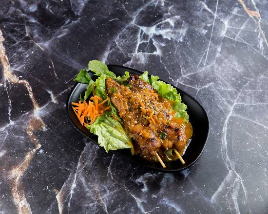 Yakitori poulet satay
