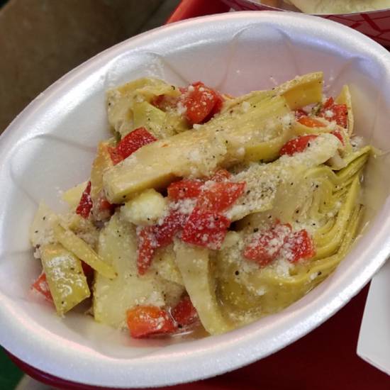 Order Homemade Artichoke Salad food online from Joe Fassi's Sandwich Factory store, St Louis on bringmethat.com
