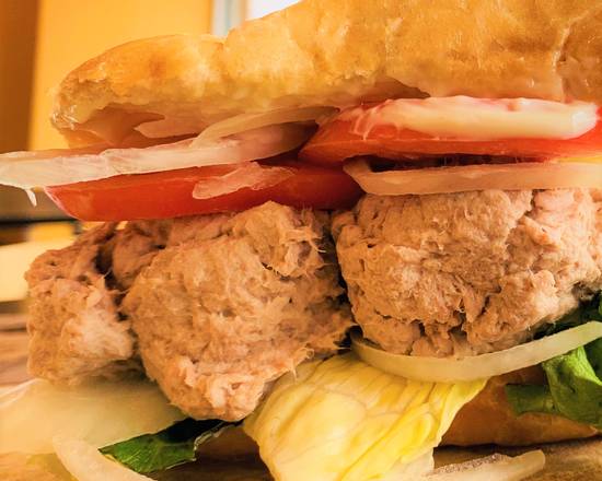 Order Large Tuna Sub food online from Jack Subs Pizza store, Frederick on bringmethat.com