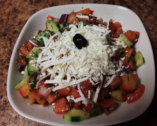 Order Shepherd Salad food online from Selami Turkish Kebab House store, Pittsburgh on bringmethat.com