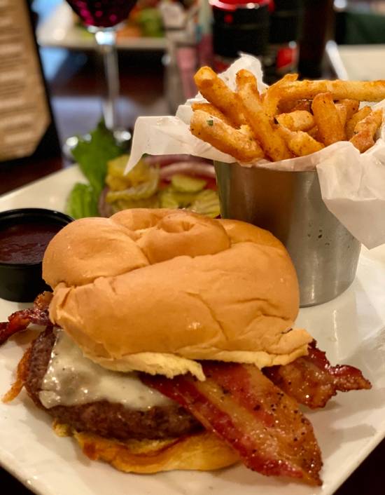 Order Original Burger food online from The Goose Acre store, The Woodlands on bringmethat.com
