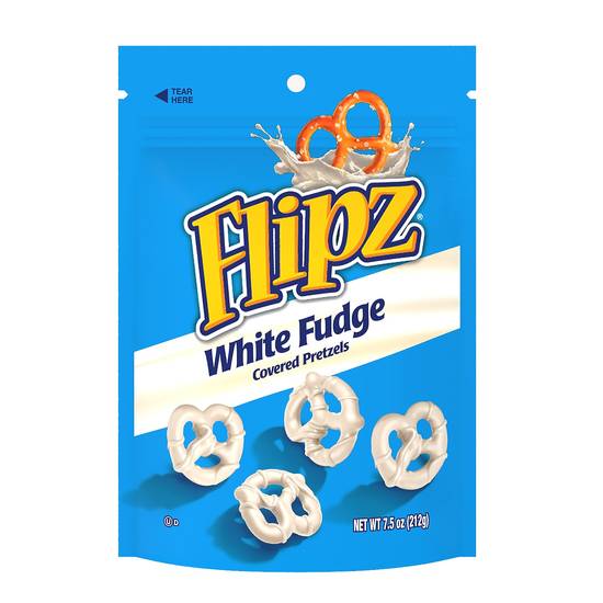 Order Flipz Chocolate Covered Pretzels 7.5 OZ, White Fudge food online from Cvs store, WAKEFIELD on bringmethat.com