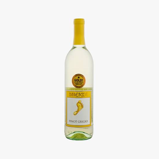 Order Barefoot Pinot Grigio food online from Rocky Liquor store, Claremont on bringmethat.com