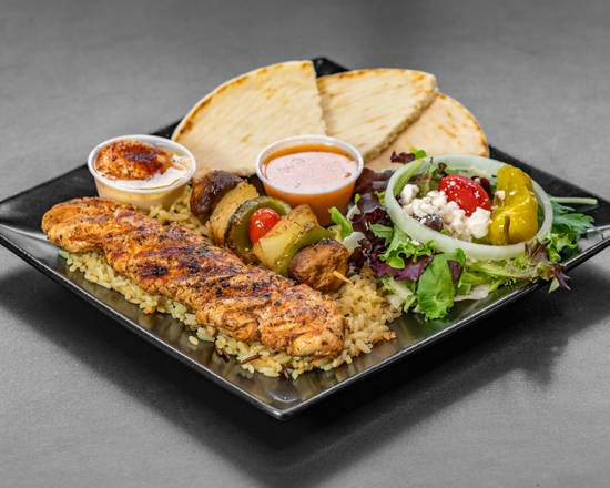 Order Chicken Kabob food online from Gyros Cafe store, Birmingham on bringmethat.com