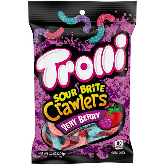 Order Trolli Sour Brite Crawlers Gummi Candy Very Berry, 8 OZ food online from Cvs store, SUNNYVALE on bringmethat.com