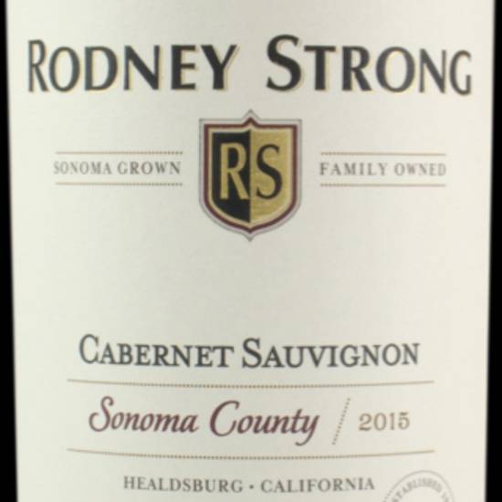 Order Rodney Strong Cabernet 750ml 13.5%ABV  food online from Princess Liquors store, Port Saint Lucie on bringmethat.com