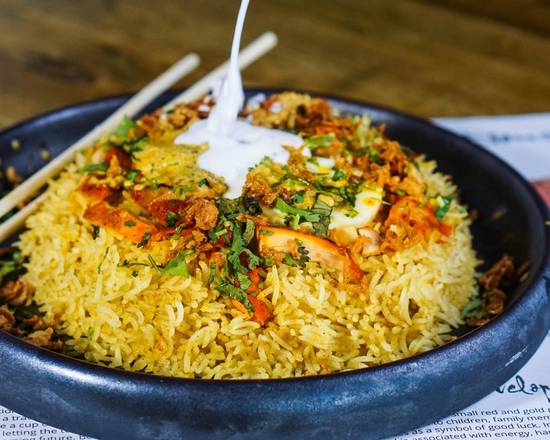 Order Chicken Biryani food online from Inchin Bamboo Garden store, San Ramon on bringmethat.com