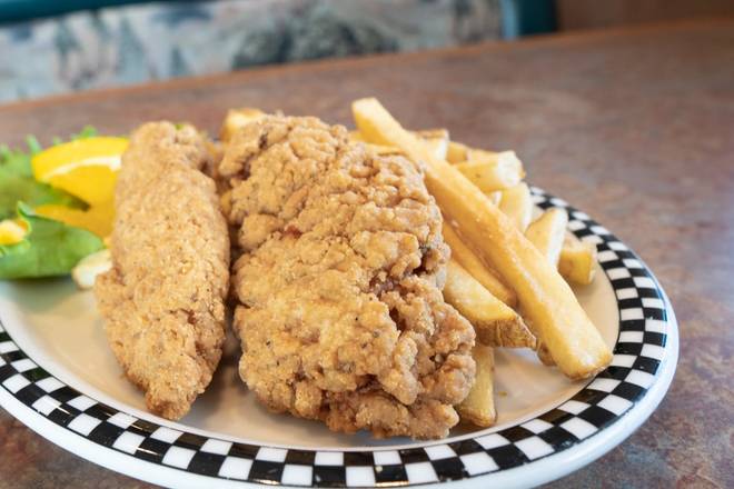 Order Cubs Chicken Strips 2 pcs food online from Black Bear Diner store, Rohnert Park on bringmethat.com
