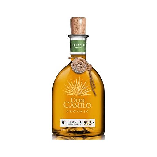 Order Don Camilo 8Yr Extra Anejo Organic Tequila (750 ML) 133253 food online from BevMo! store, Riverbank on bringmethat.com