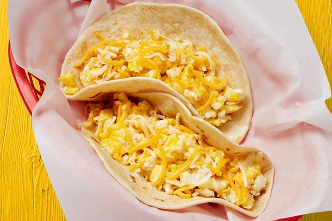 Order Egg & Cheese Taco food online from Fuzzy's Taco Shop store, Riverview on bringmethat.com