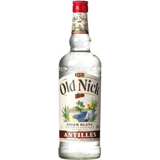 Rhum Blanc 40° 70 cl Old Nick