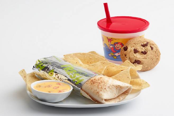 Order Kids Mini Burrito food online from California tortilla store, Arlington on bringmethat.com