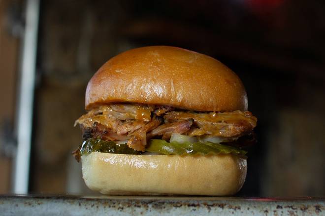 Order Pulled Pork food online from Roadies Sliders store, Huntsville on bringmethat.com