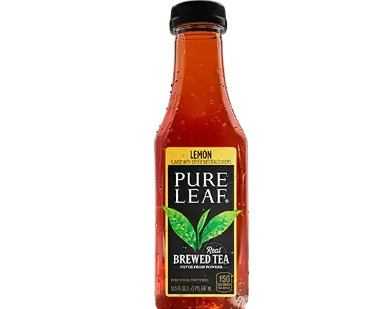 Order Pure Leaf Lemon Tea 18.5 oz food online from Trumbull Super Stop store, Trumbull on bringmethat.com