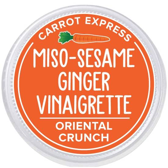 Order Miso-Sesame Ginger Vinaigrette food online from Carrot Express store, Weston on bringmethat.com