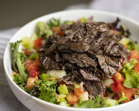Order Beef Shawarma Salad food online from Daily Bread Marketplace store, Miami on bringmethat.com