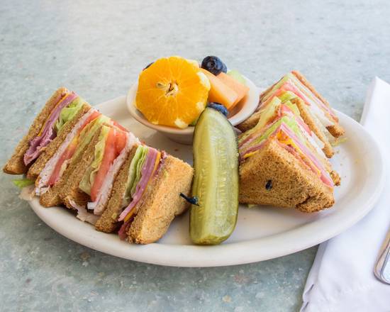 Order Club Sandwich Sandwich food online from Kamila's Breakfast & Lunch store, San Diego on bringmethat.com