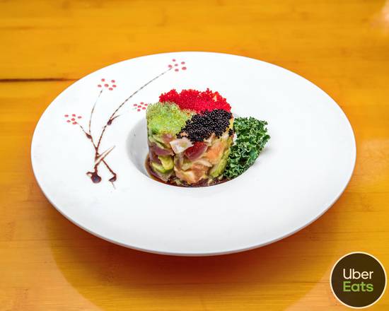 Order Rainbow Tartare food online from Maki-Han store, Bala Cynwyd on bringmethat.com