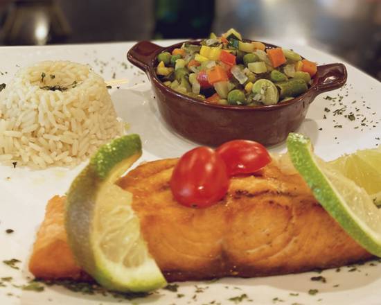 Order GRILLED SALMON (6 ONZ) food online from Bonjour store, Miami on bringmethat.com