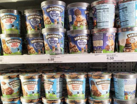 Order Ben & Jerry's Chocolate Fudge Brownie Froyo (1 pt) food online from Cappone's Chocolate Cake store, San Francisco on bringmethat.com