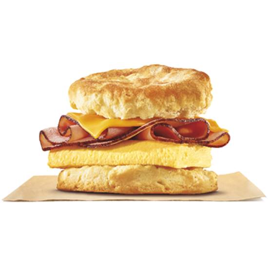 Order Ham, Egg & Cheese Biscuit food online from Burger King store, Eden on bringmethat.com