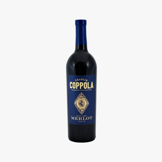 Order Francis Coppola Diamond Collection Blue Label Merlot food online from Santa Monica Liquor store, Santa Monica on bringmethat.com