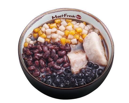 Order Hot Grass Jelly Soup #B (Fixed Sugar) food online from Meet Fresh store, San Mateo on bringmethat.com