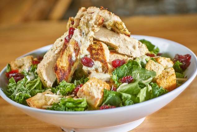 Order Kale Chicken Caesar Salad food online from HS Green store, Houston on bringmethat.com
