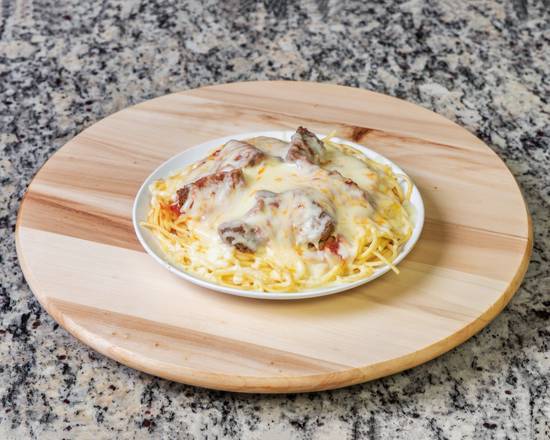 Order Spaghetti with Meatballs food online from Leo's Pizza store, Miami on bringmethat.com