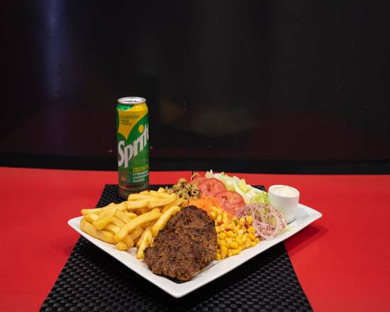 Menu assiette kefta