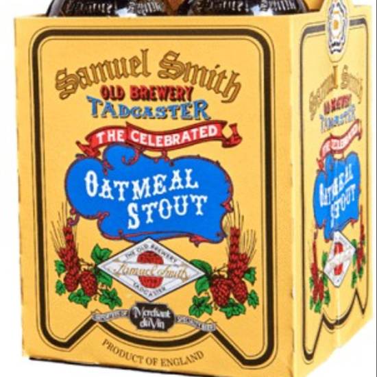 Order SAM SMITH OATMEAL STOUT 6/4/12OZ BOTTLES food online from Princess Liquors store, Port Saint Lucie on bringmethat.com