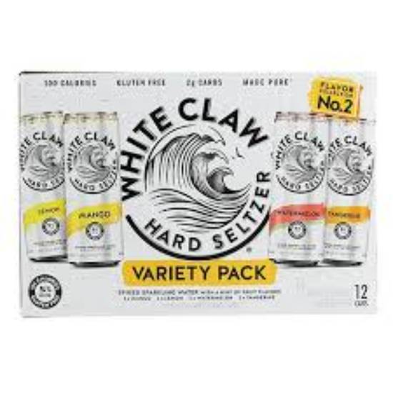 Order WHITE CLAW VARIETY PACK #2 food online from Duke Liquor & Jr. Market store, Los Angeles on bringmethat.com
