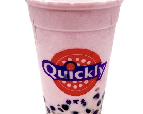 Order Strawberry Smoothie food online from Quickly Boba store, Los Angeles on bringmethat.com