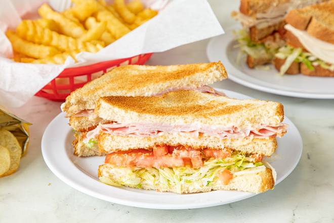 Order Ham Sandwich food online from Ye Ole Fashioned Ice Cream and Sandwich Cafe store, Summerville on bringmethat.com