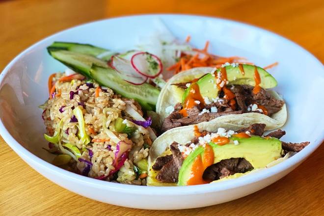 Order Short Rib Taco Bowl food online from Silver store, Bethesda on bringmethat.com