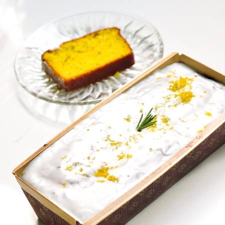Order OLIVE OIL LEMON CAKE food online from Abbale Telavivian Kitchen store, Miami Beach on bringmethat.com