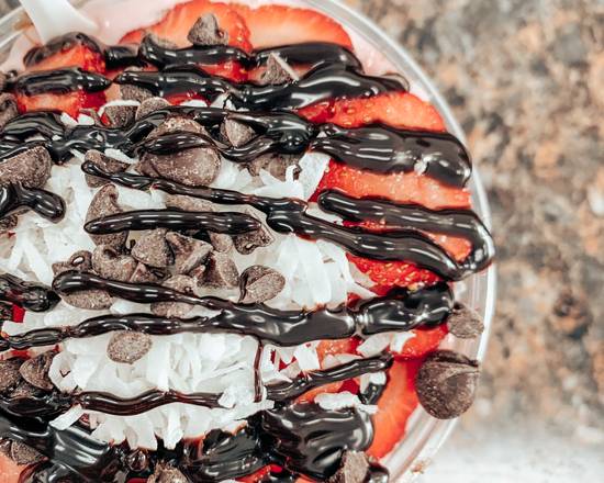 Order Strawberry Coconut Smoothie Bowl food online from The Healthy Hive store, Clearwater on bringmethat.com