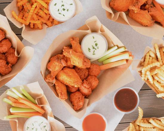 Order 50 Classic Bone-In Wing Party Box food online from Wing SZN store, Chandler on bringmethat.com