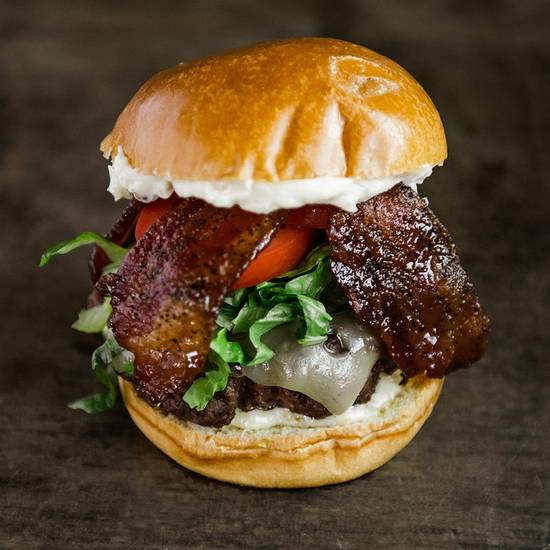 Order SIGNATURE STEAKHOUSE BURGER food online from Sullivan store, Omaha on bringmethat.com